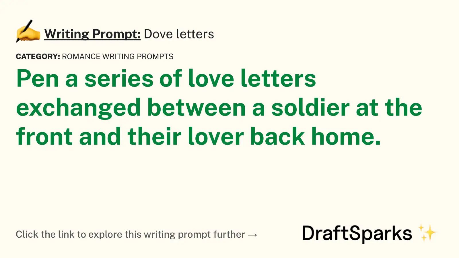 Dove letters