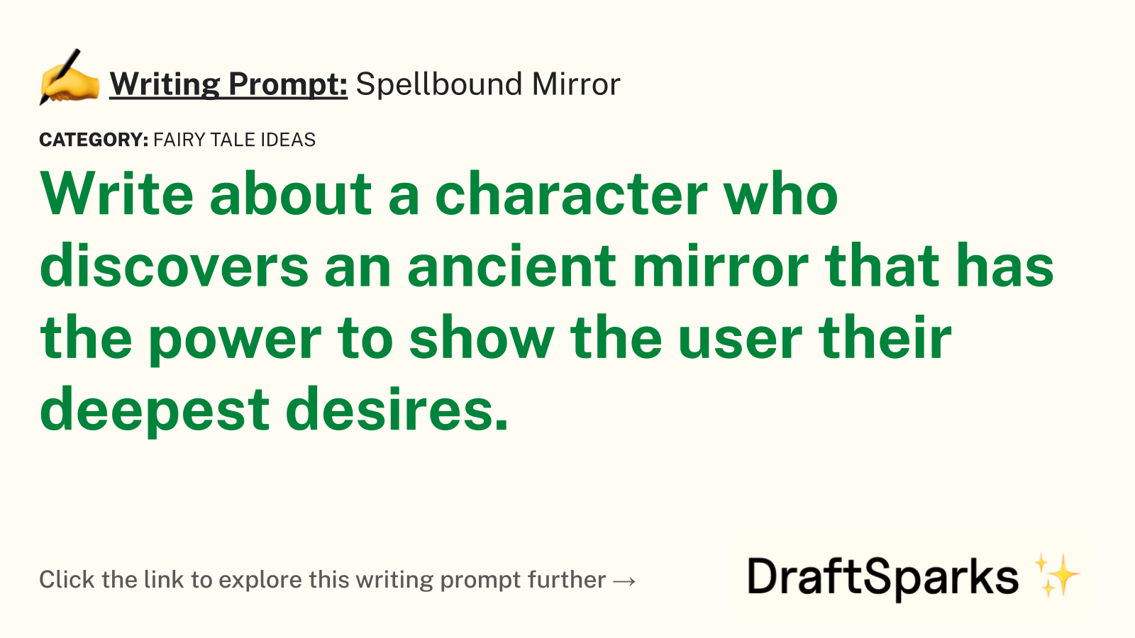 Spellbound Mirror