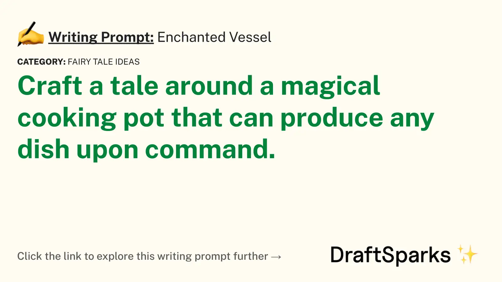 Enchanted Vessel