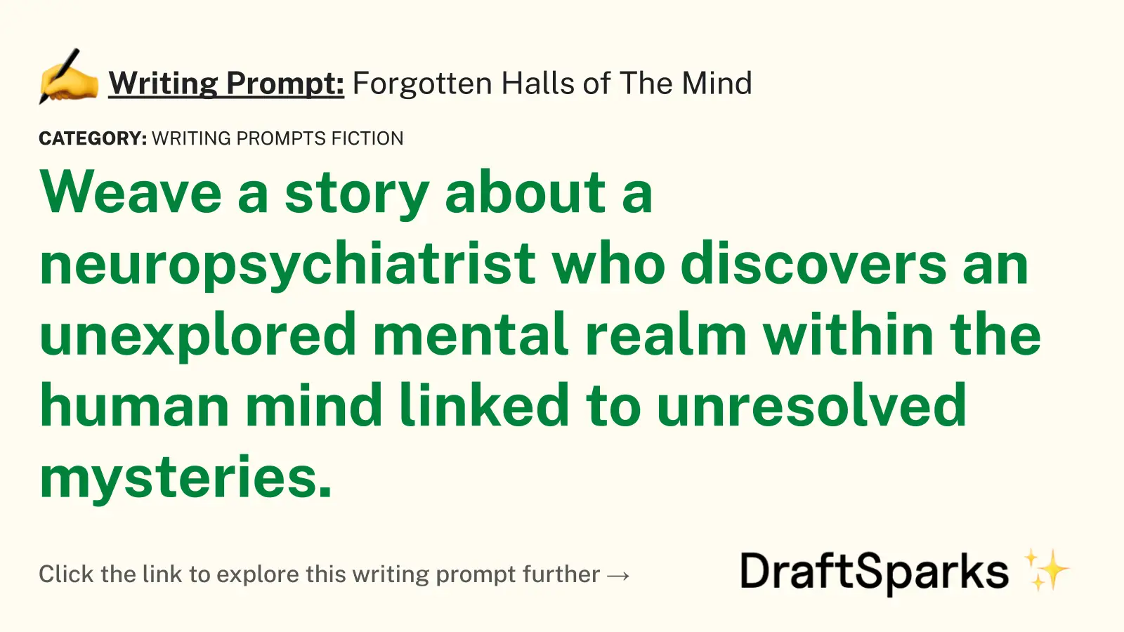 Forgotten Halls of The Mind