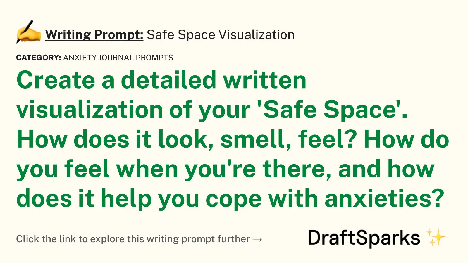 Safe Space Visualization