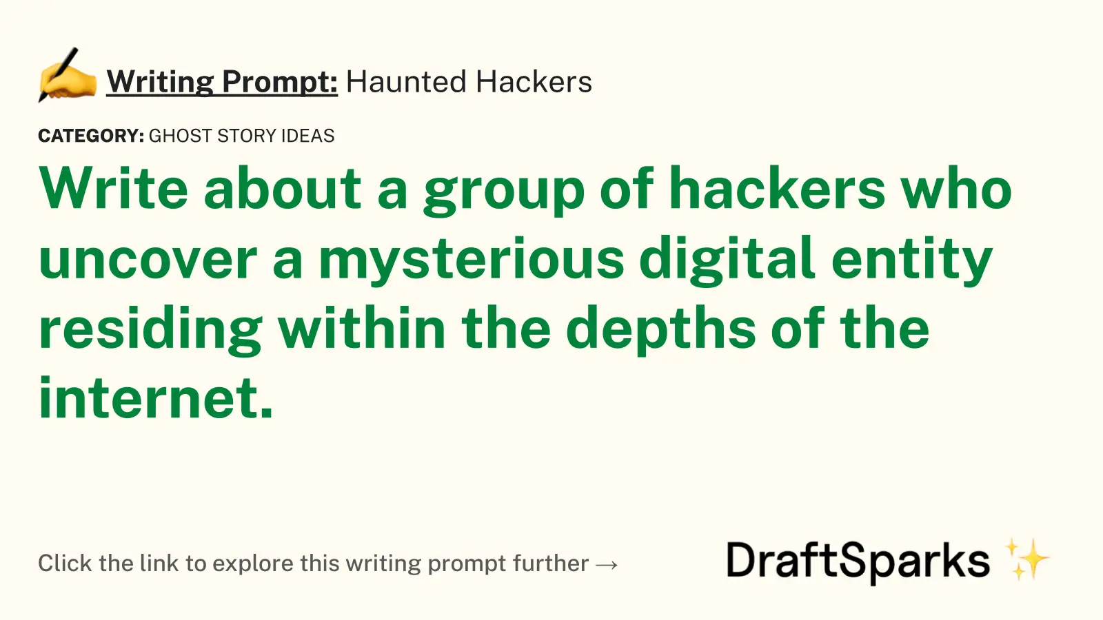 Haunted Hackers