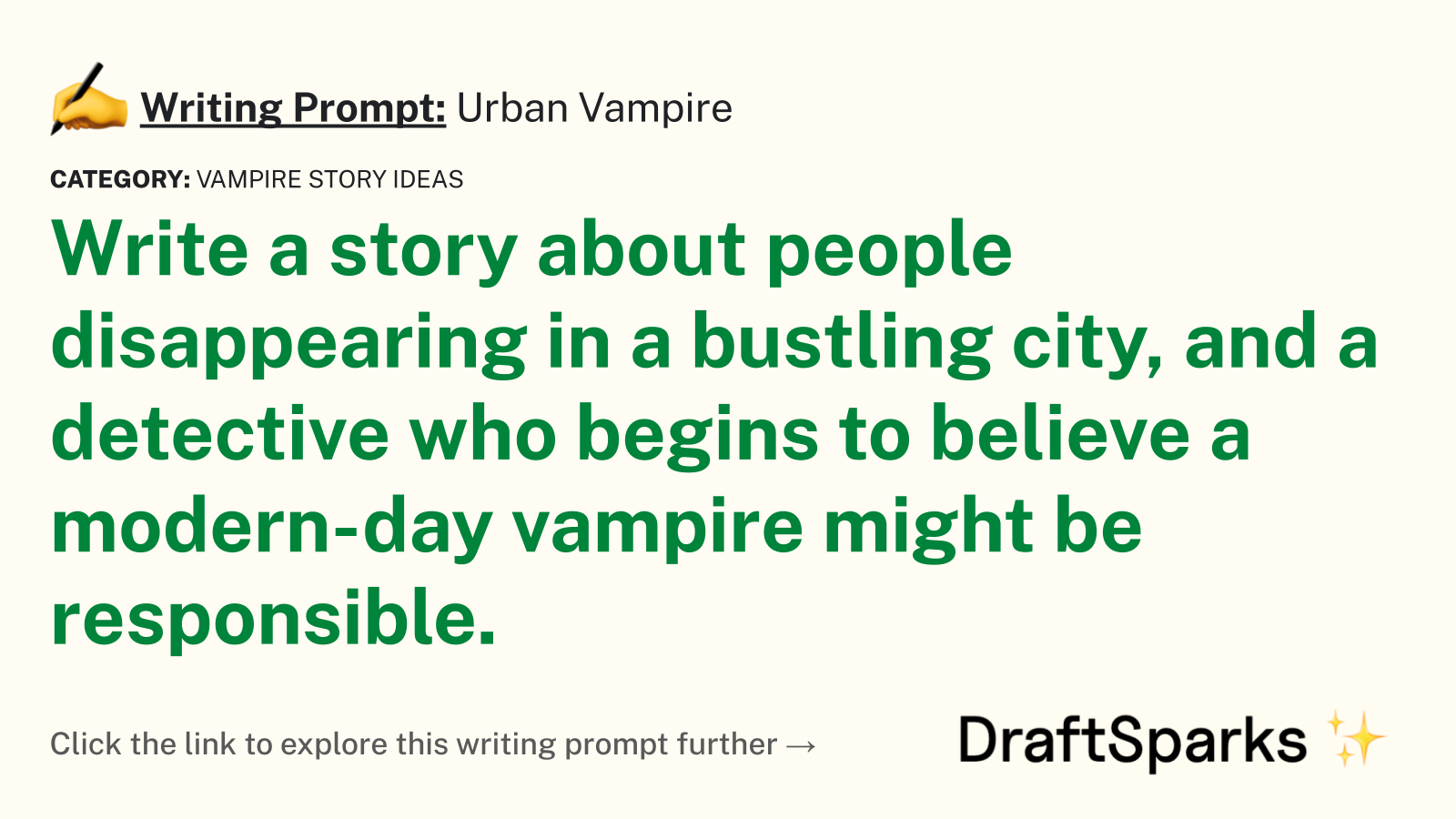 Urban Vampire