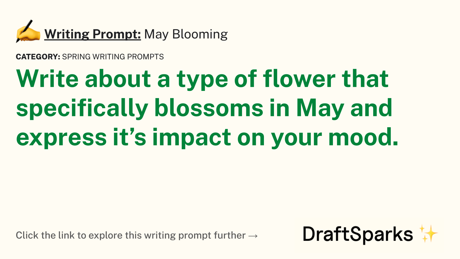 May Blooming