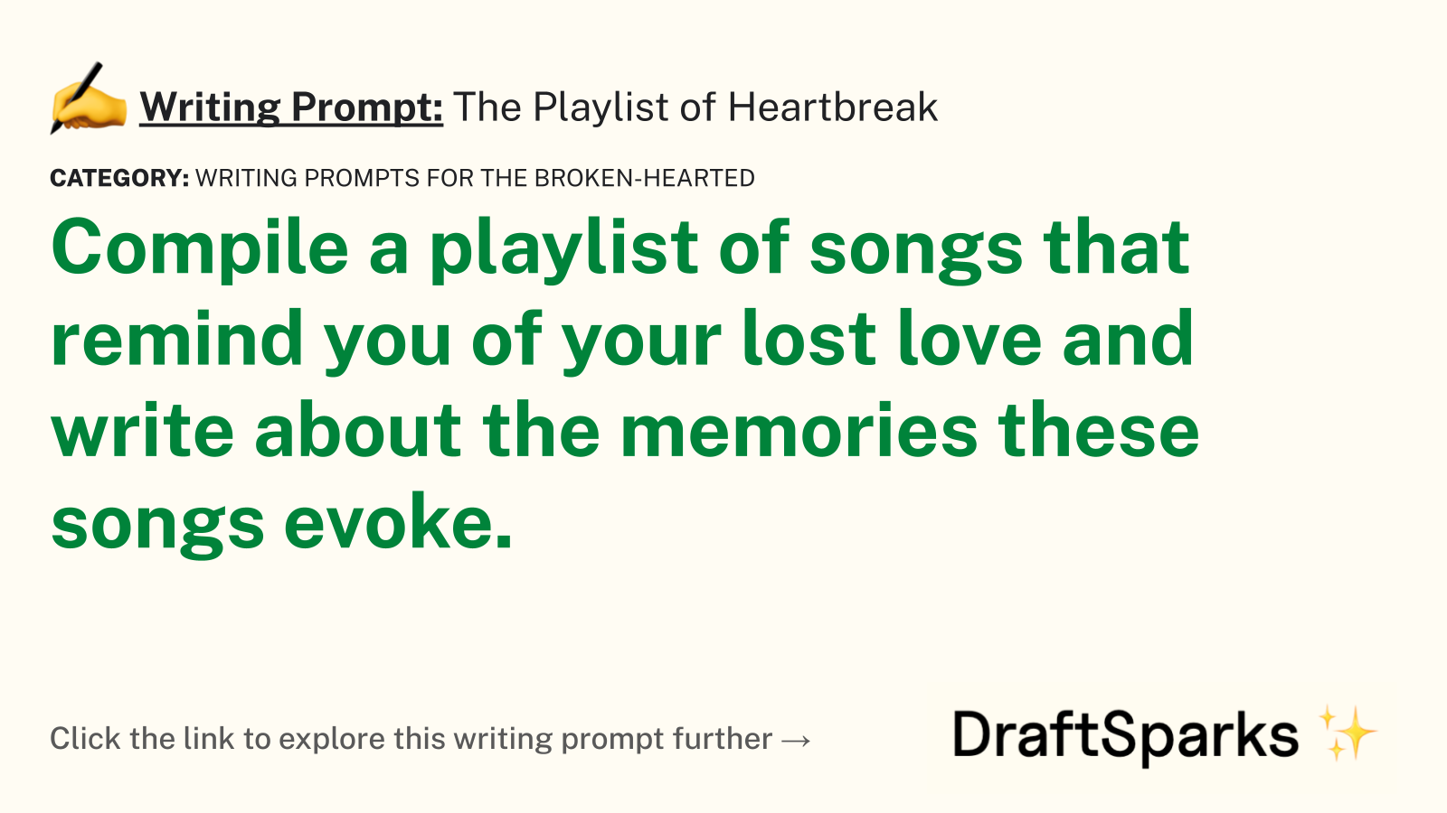 The Playlist of Heartbreak