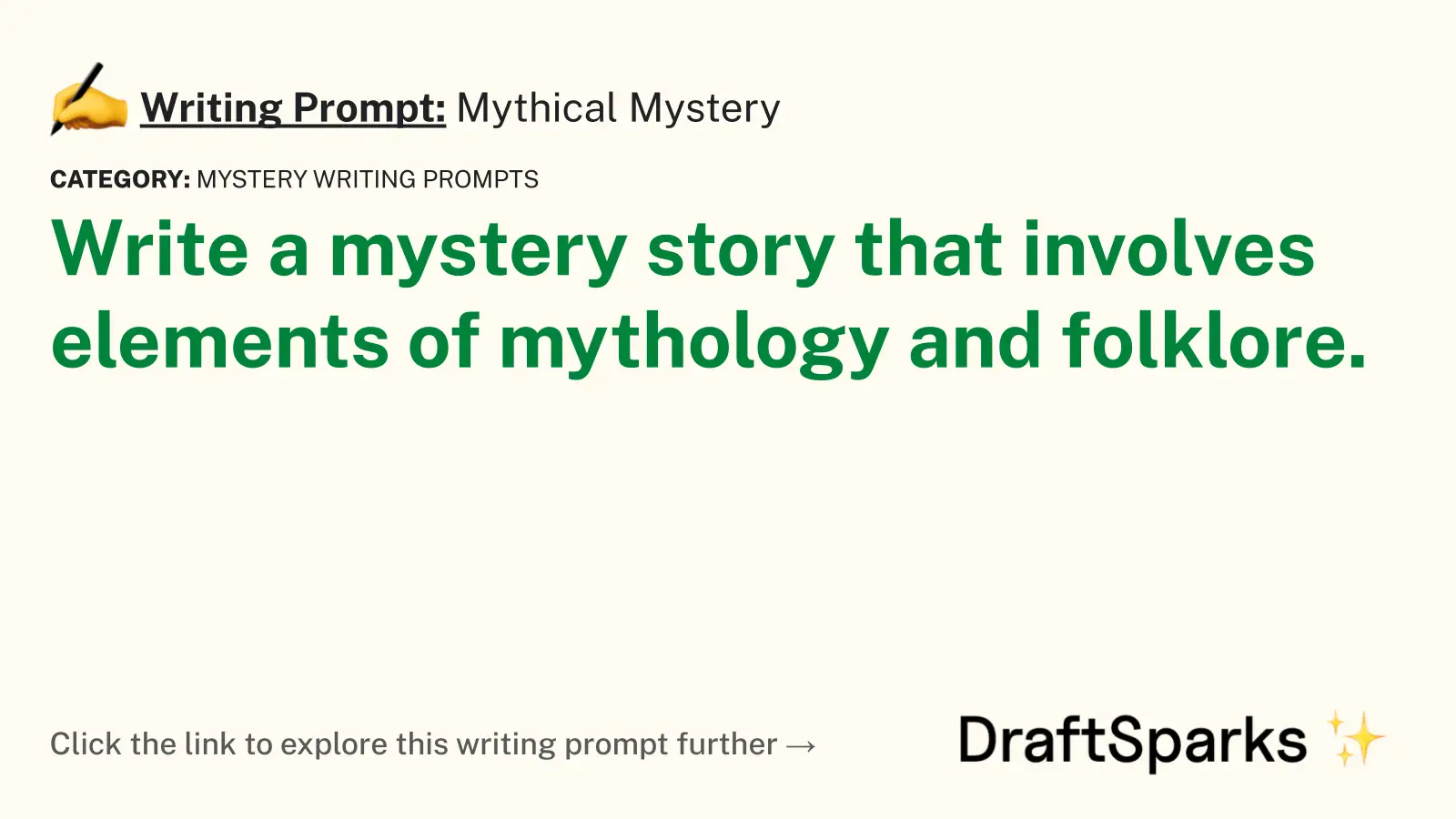 Mythical Mystery