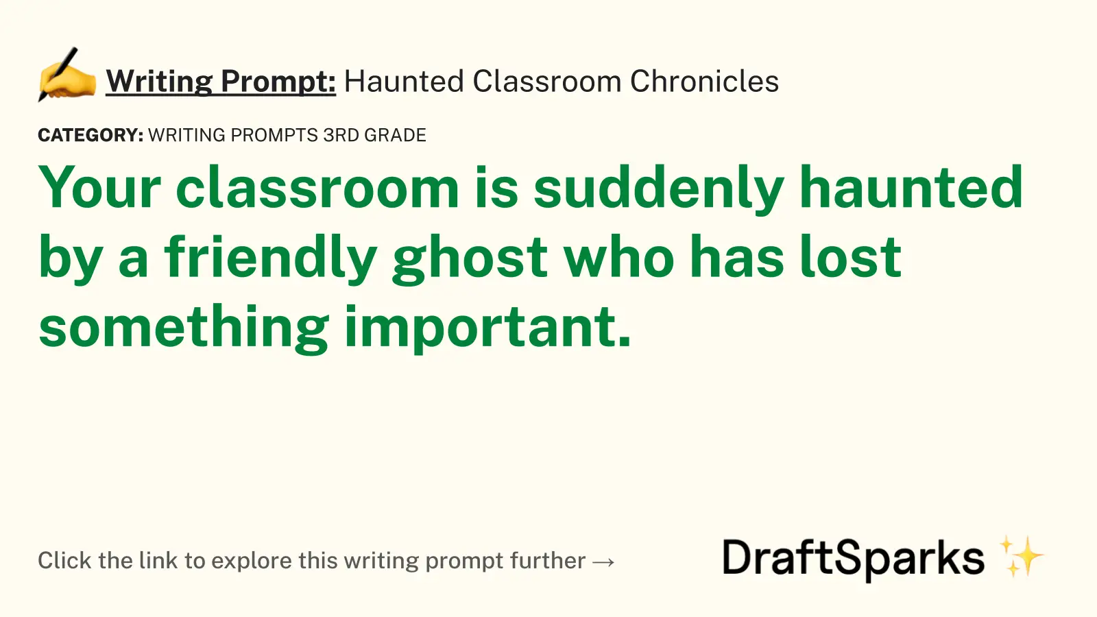 Haunted Classroom Chronicles