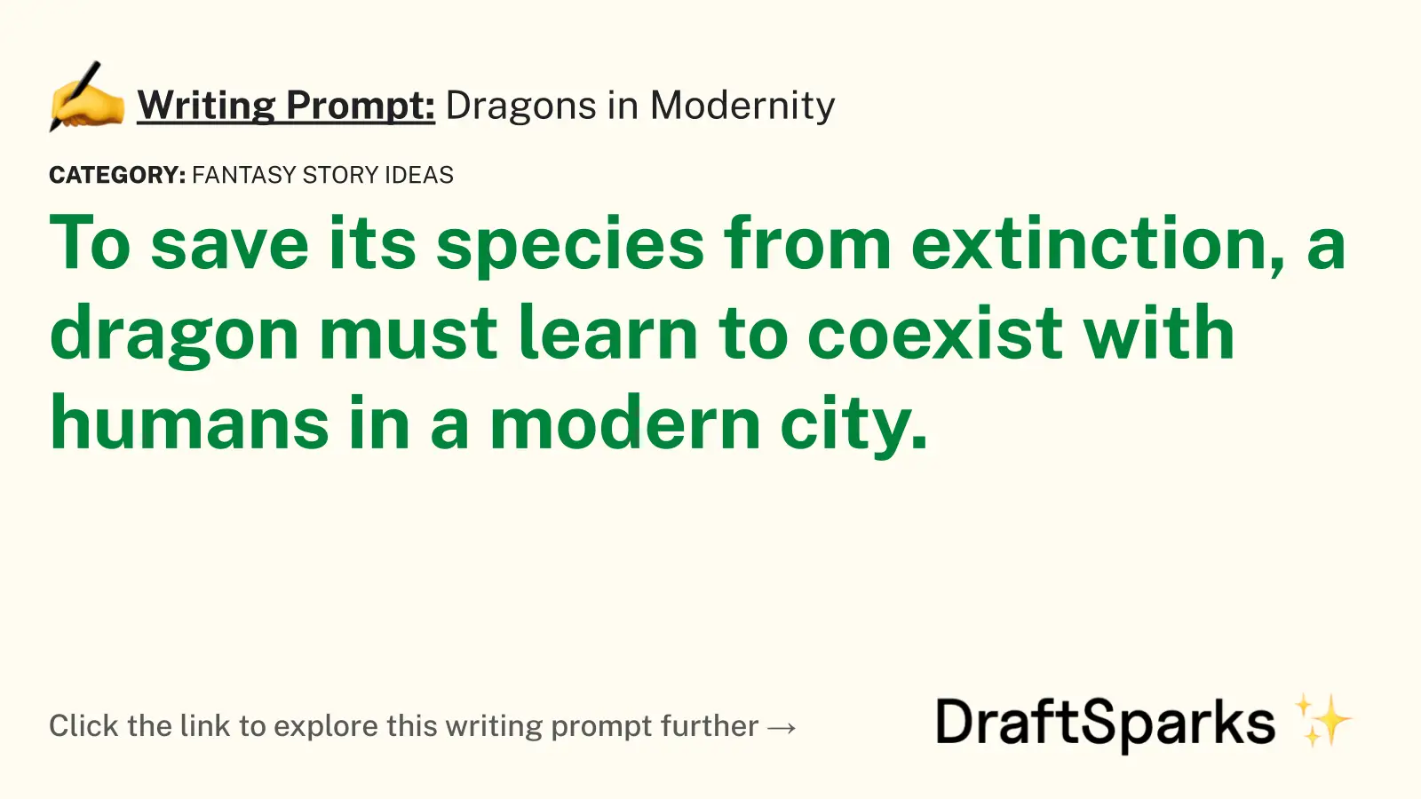 Dragons in Modernity