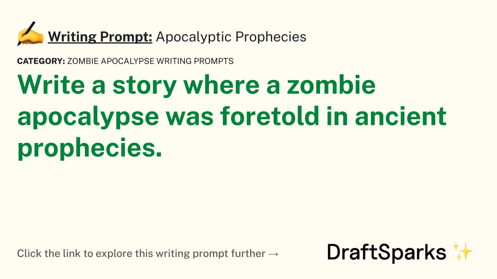 Apocalyptic Prophecies