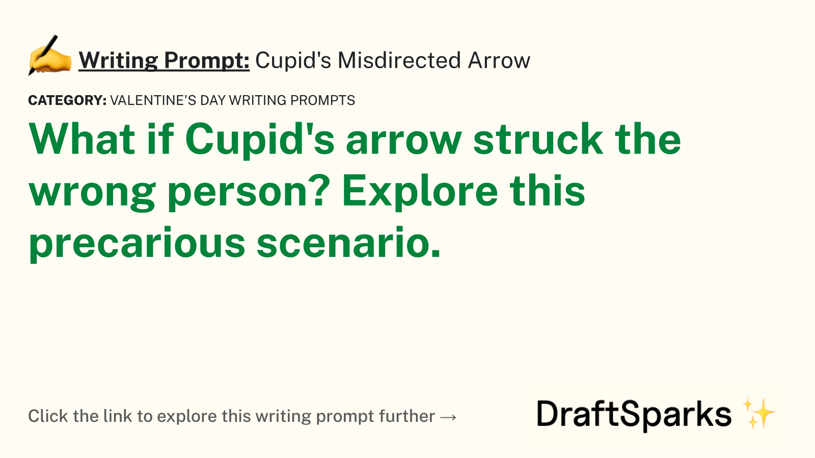 Cupid’s Misdirected Arrow