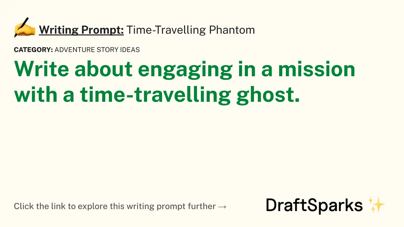 Time-Travelling Phantom