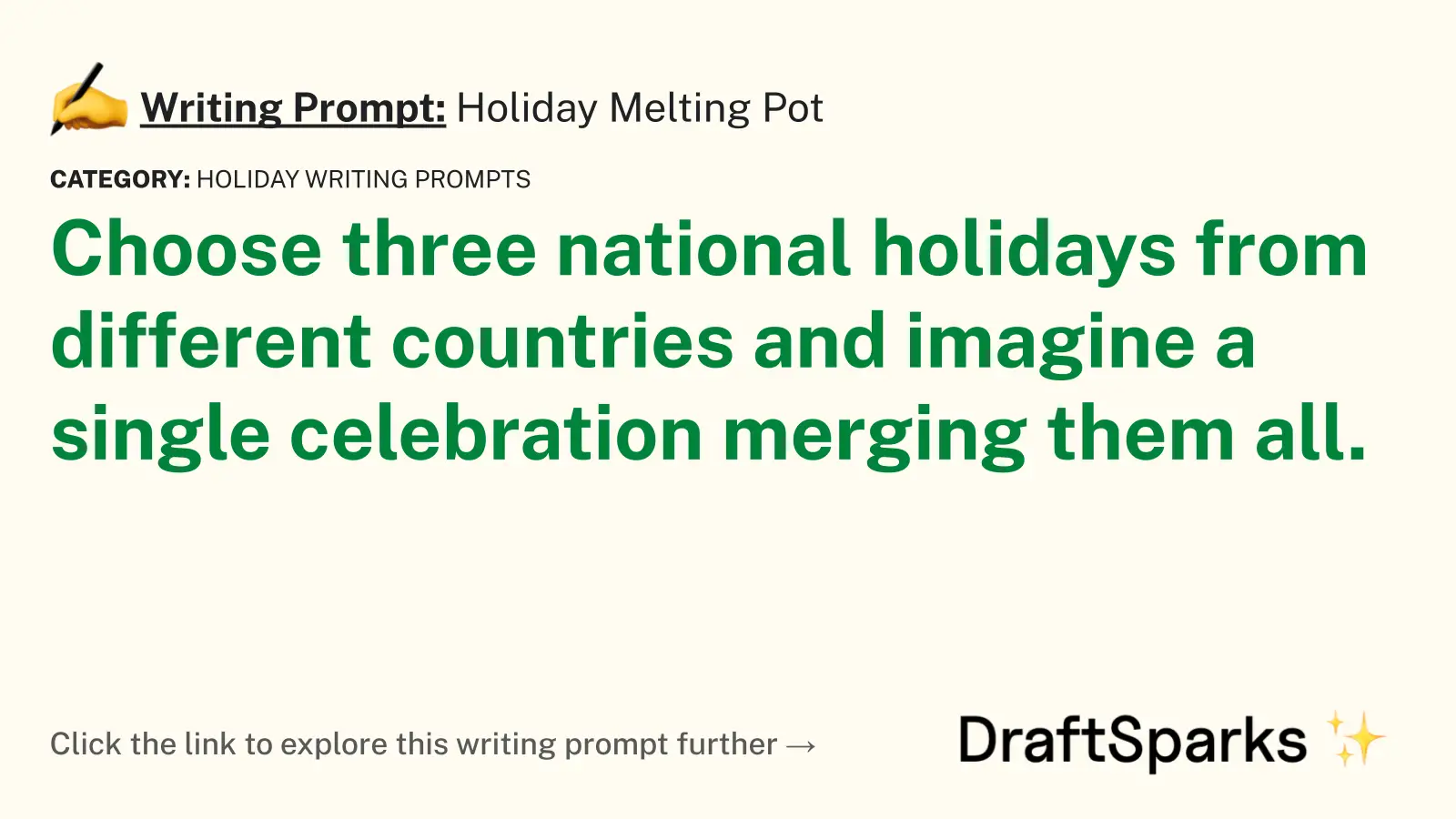 Holiday Melting Pot