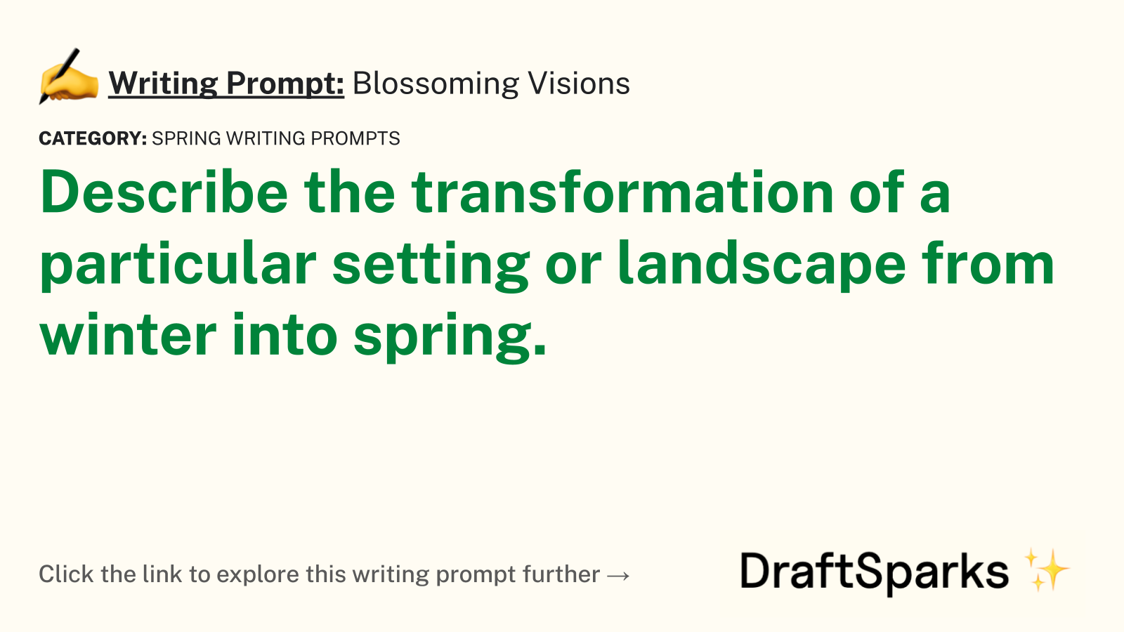 Blossoming Visions