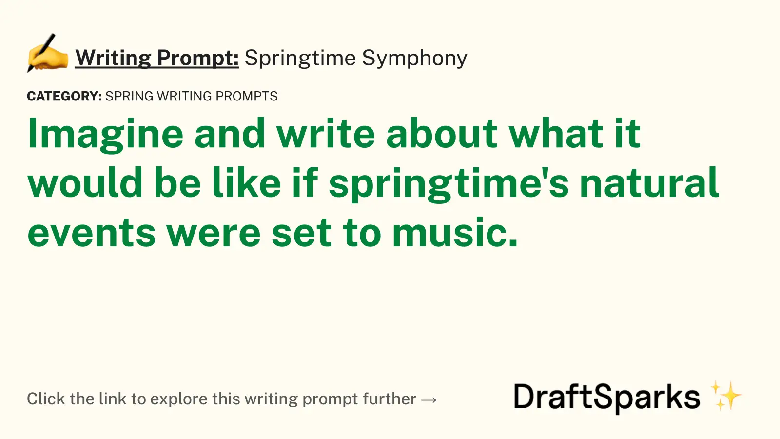 Springtime Symphony