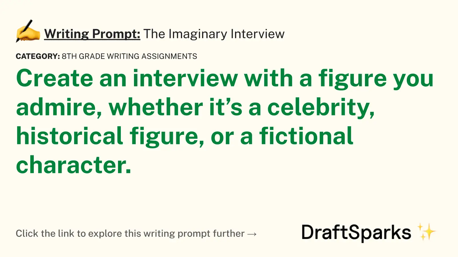 The Imaginary Interview