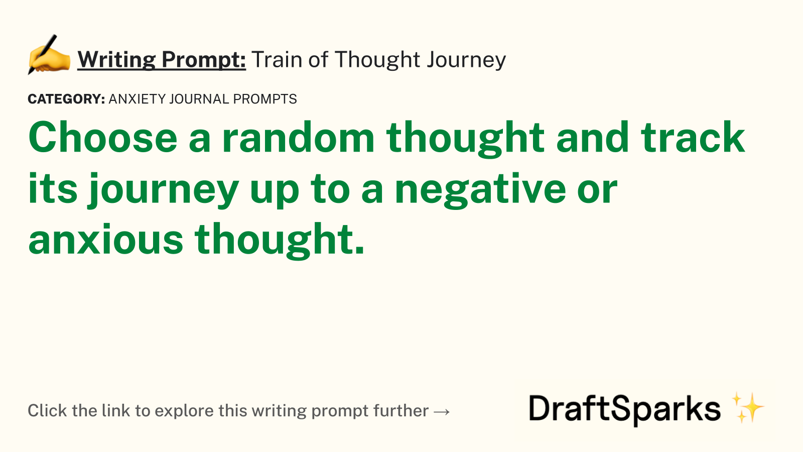 Train of Thought Journey