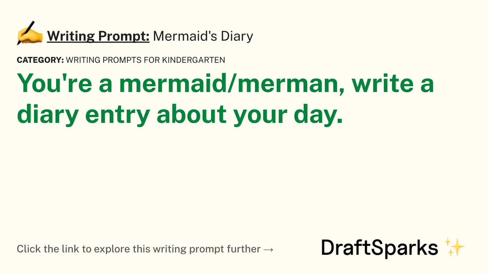 Mermaid’s Diary