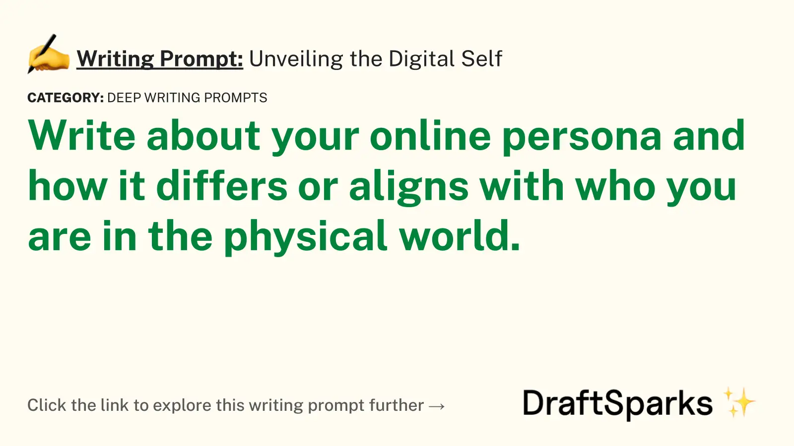 Unveiling the Digital Self
