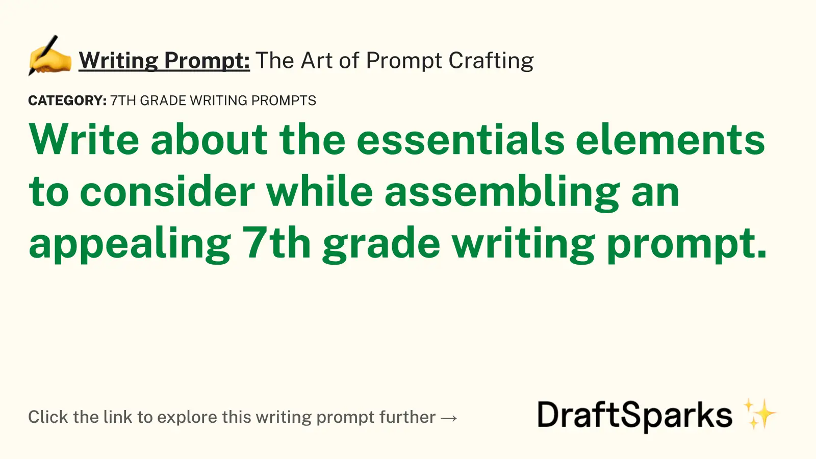 The Art of Prompt Crafting