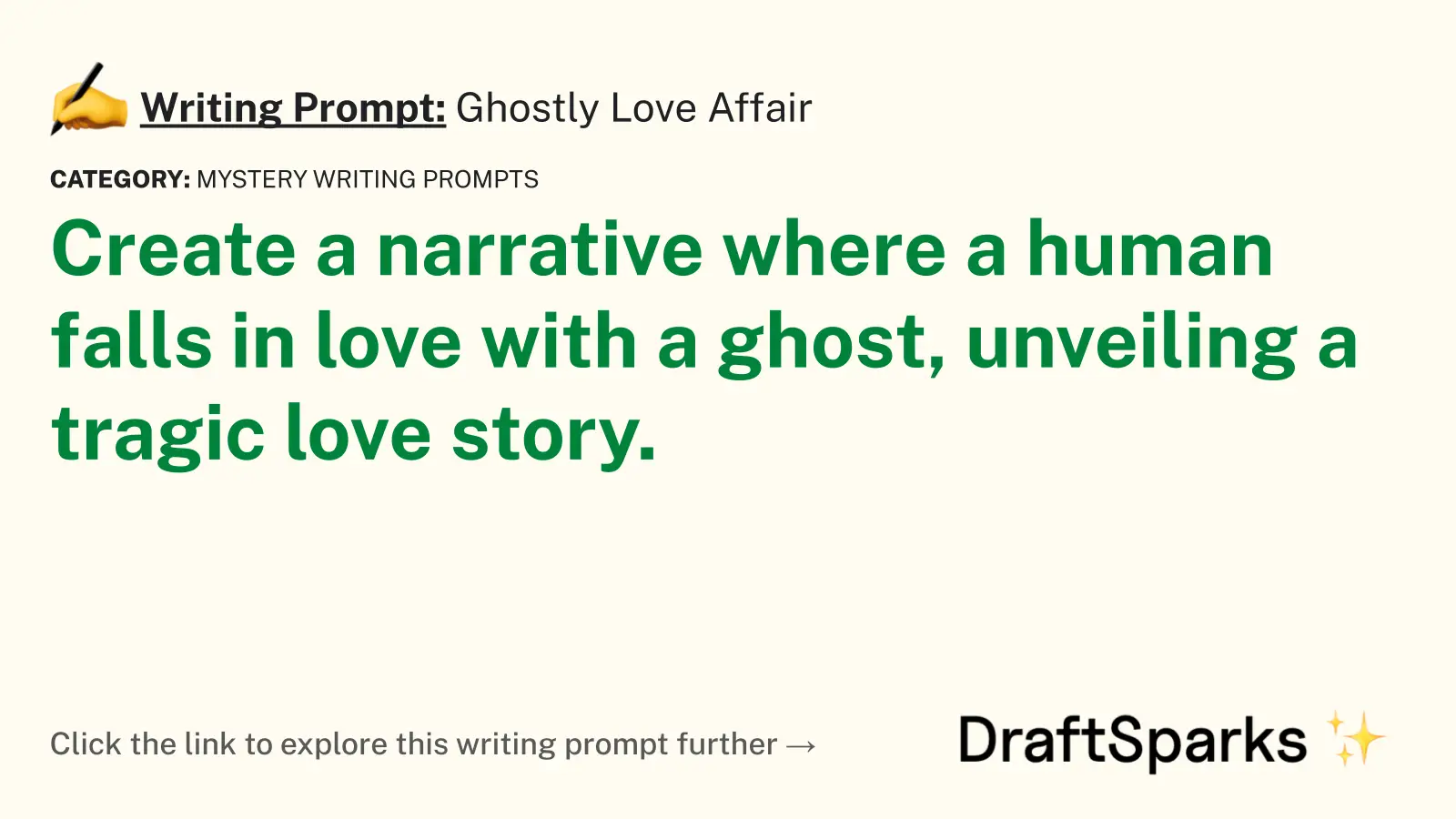 Ghostly Love Affair
