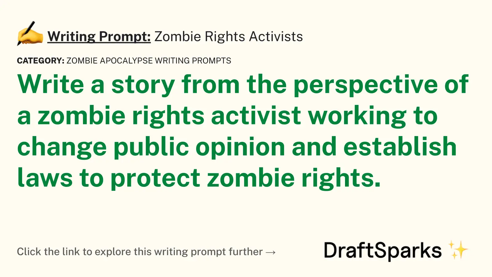 Zombie Rights Activists
