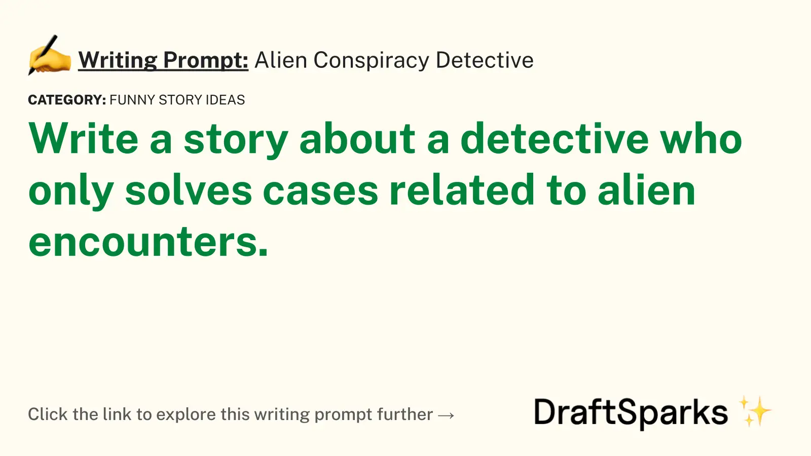 Alien Conspiracy Detective