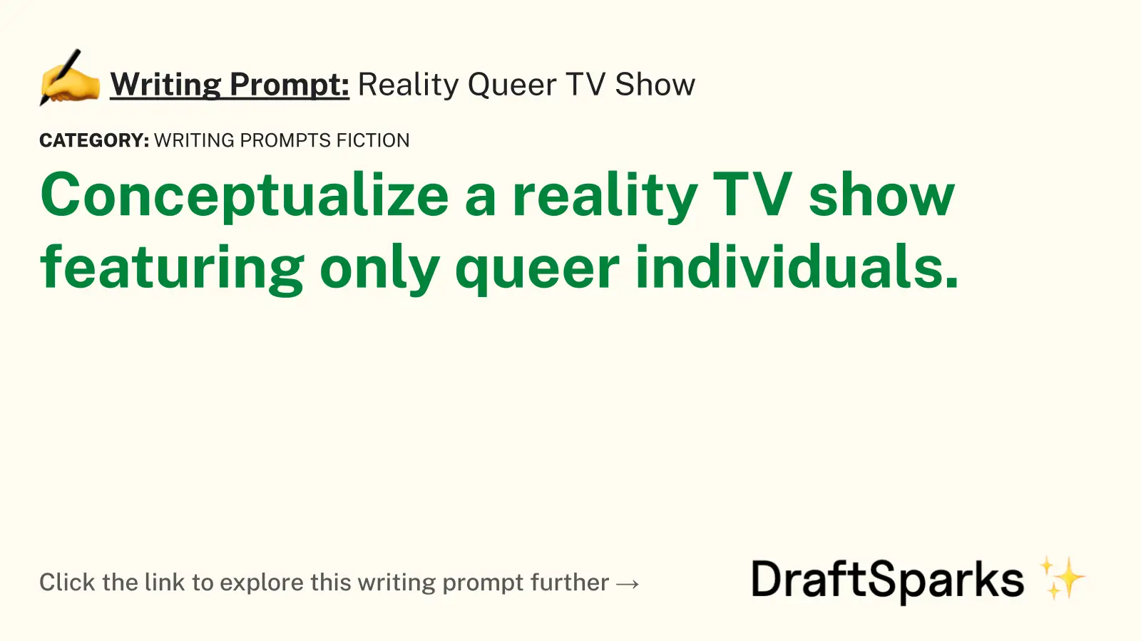 Reality Queer TV Show