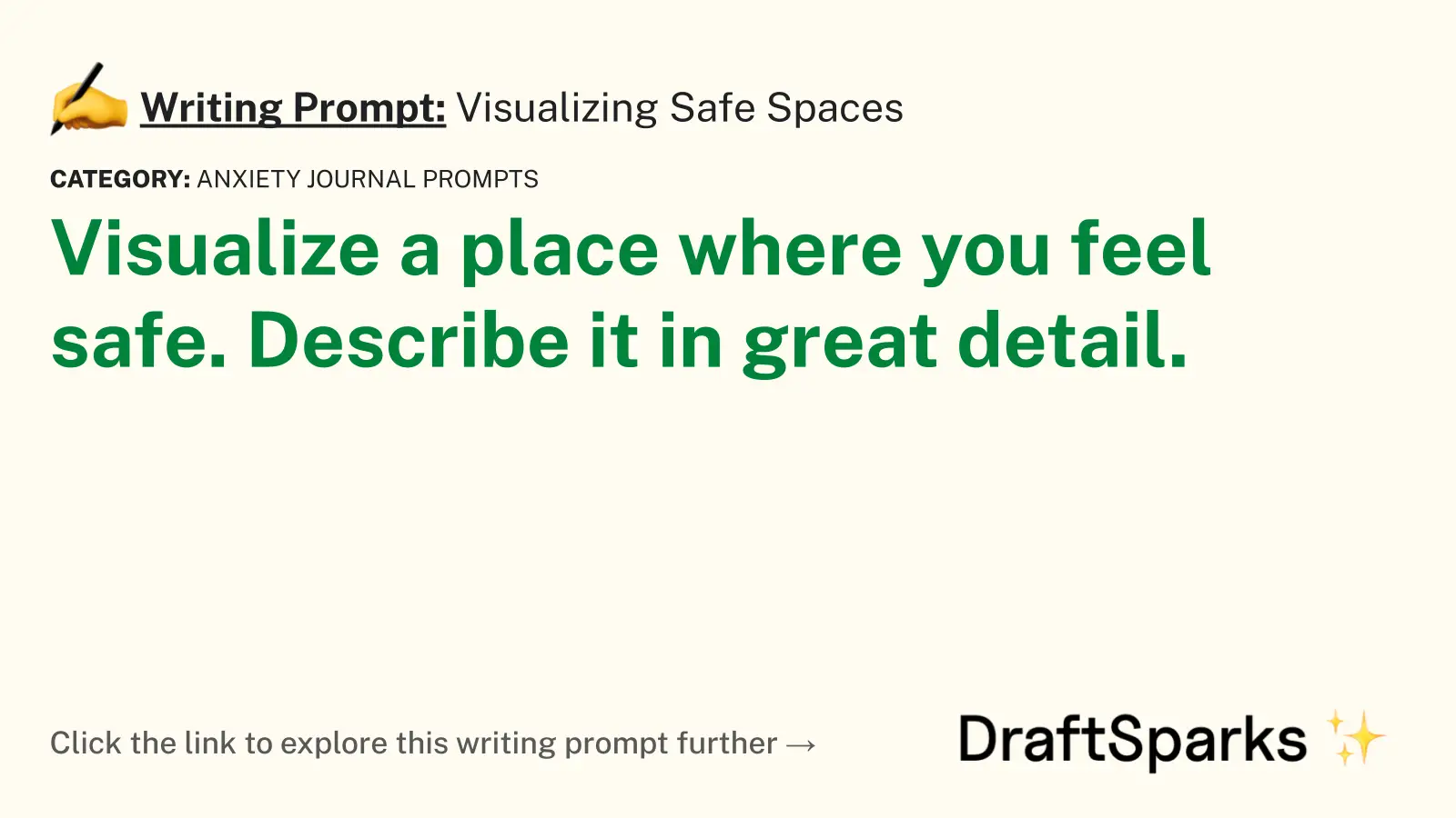 Visualizing Safe Spaces