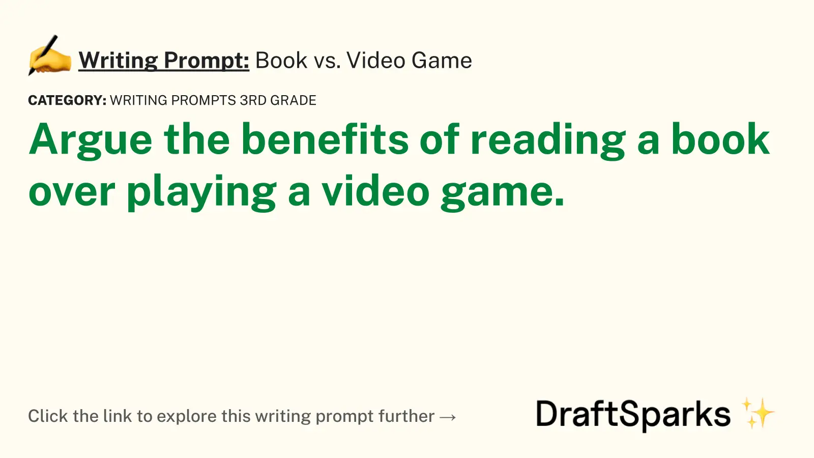 Book vs. Video Game