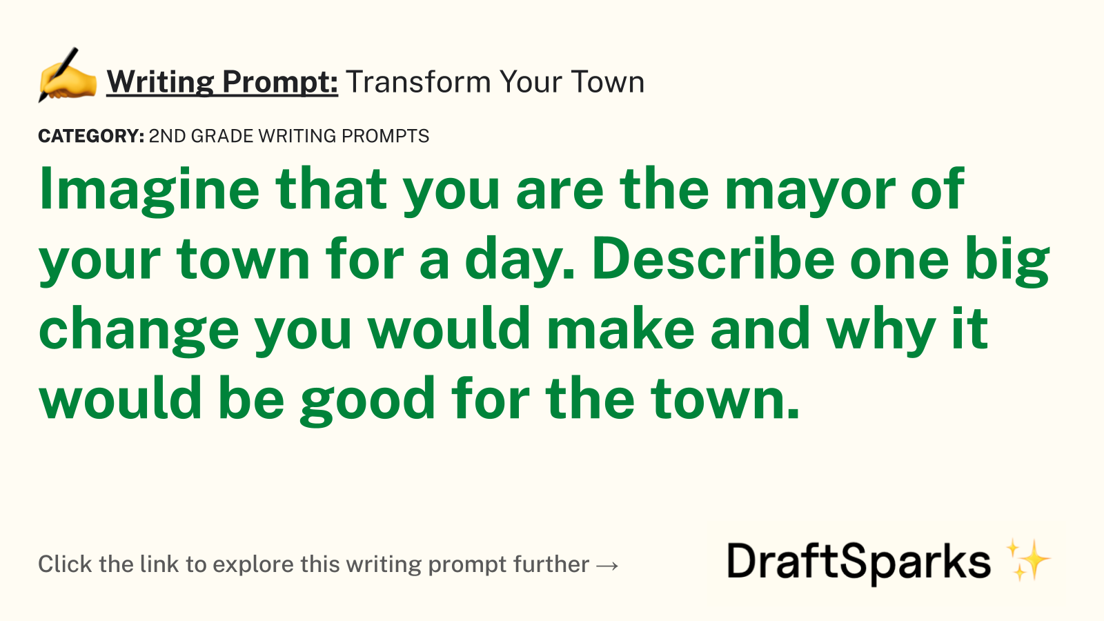 Transform Your Town