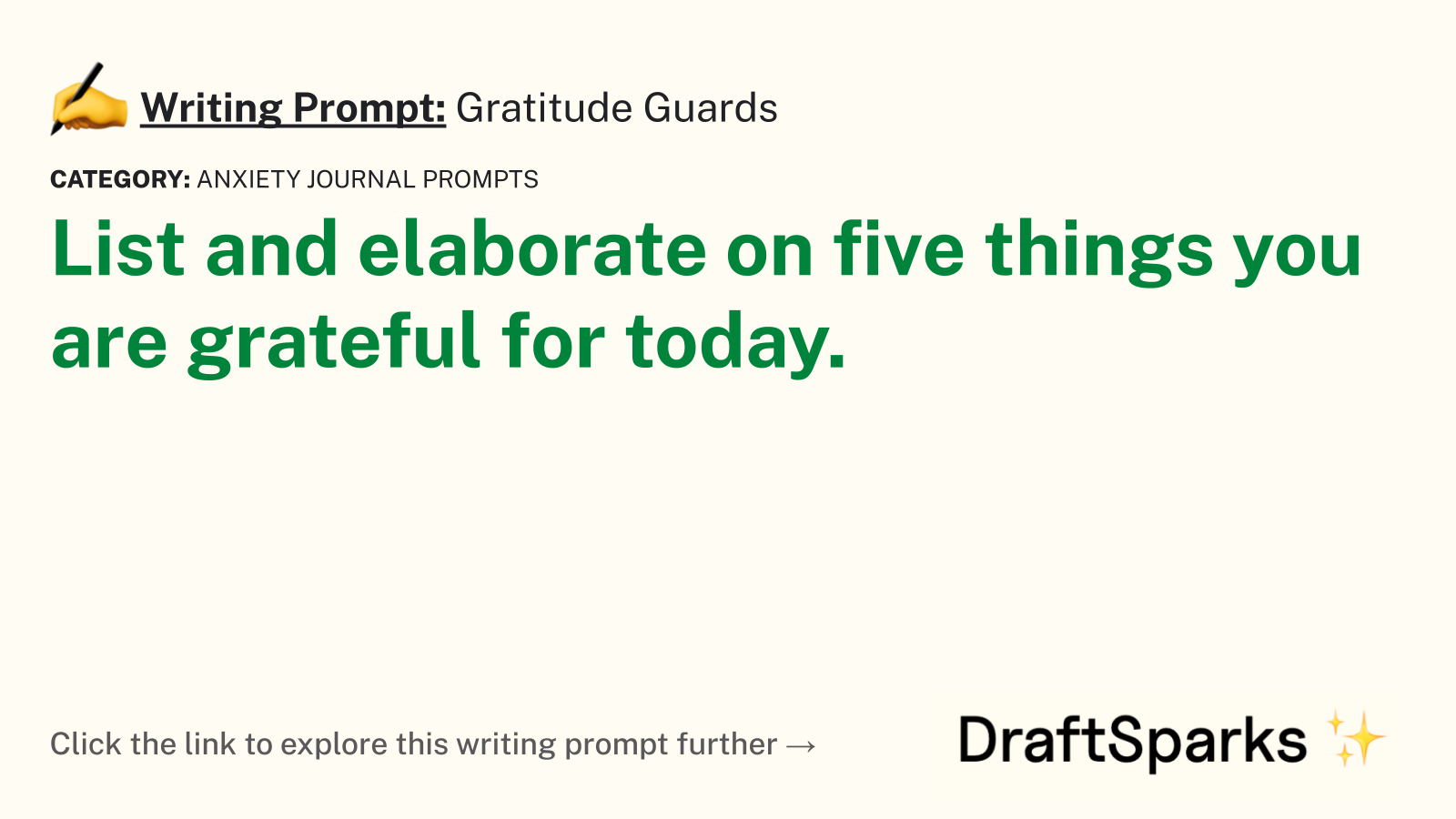 Gratitude Guards