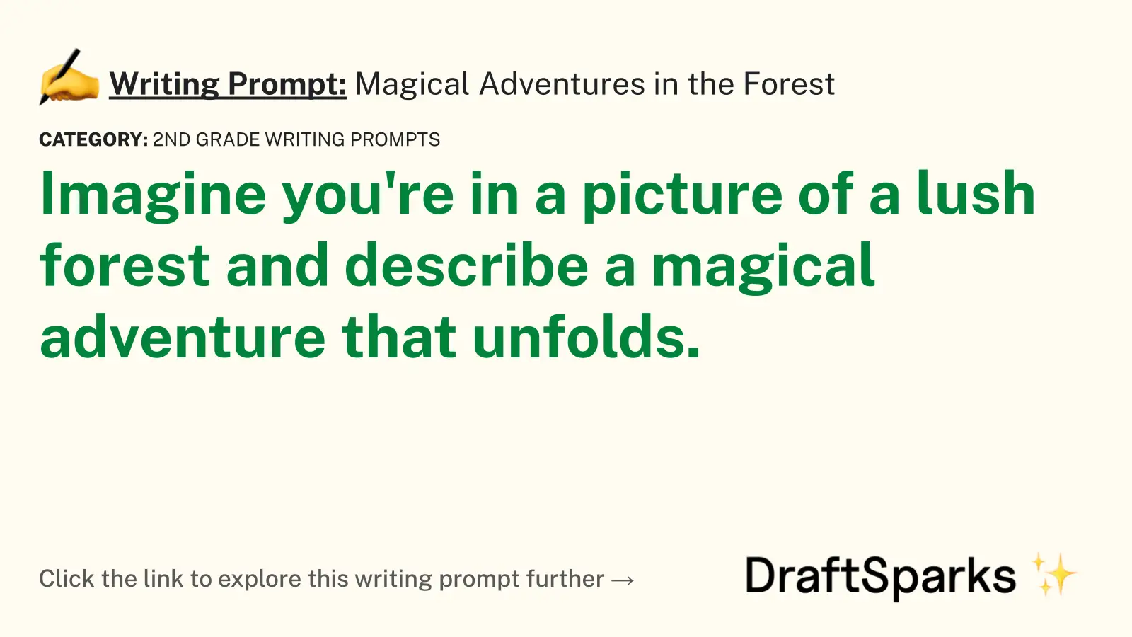 Magical Adventures in the Forest