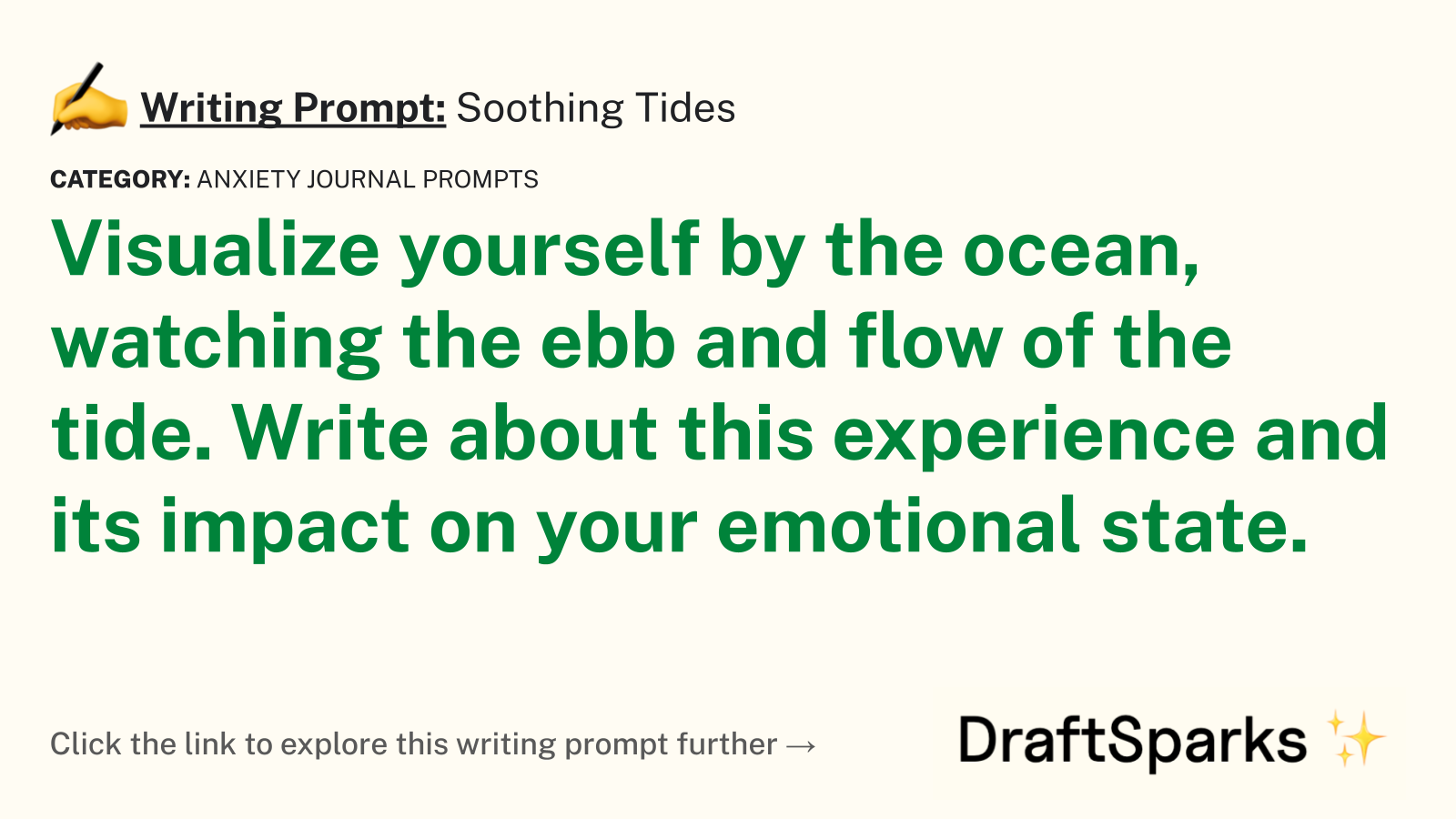 Soothing Tides