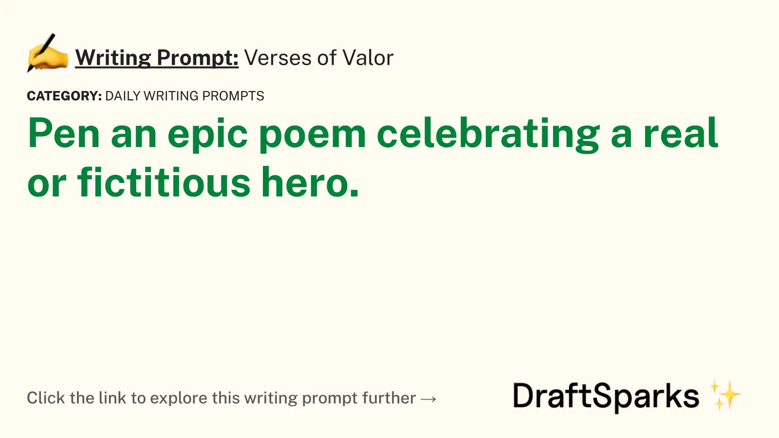 Verses of Valor