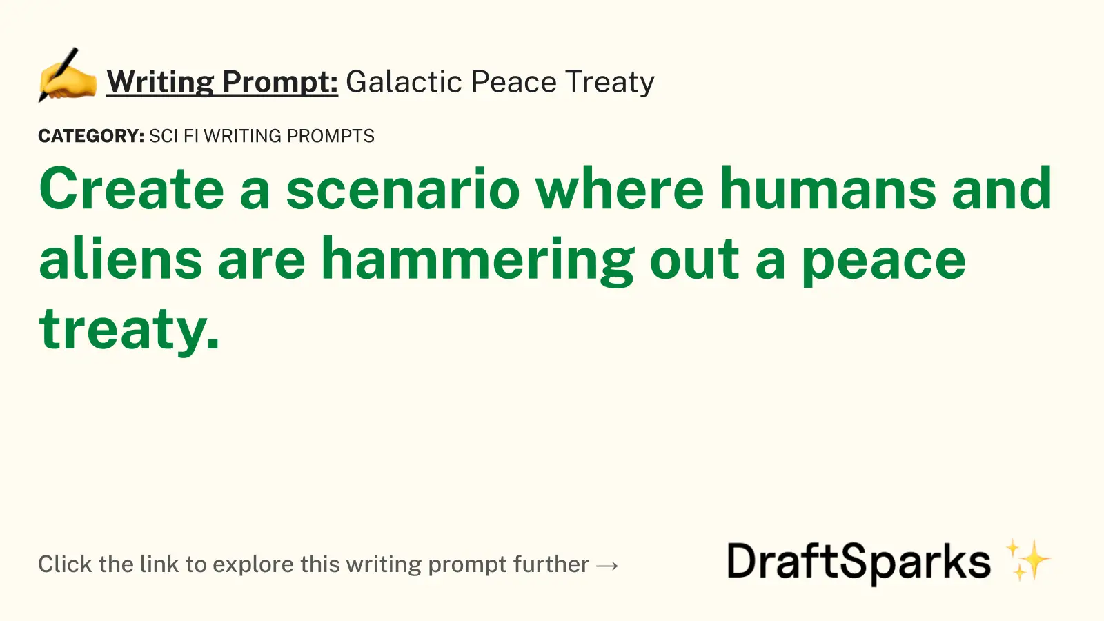 Galactic Peace Treaty
