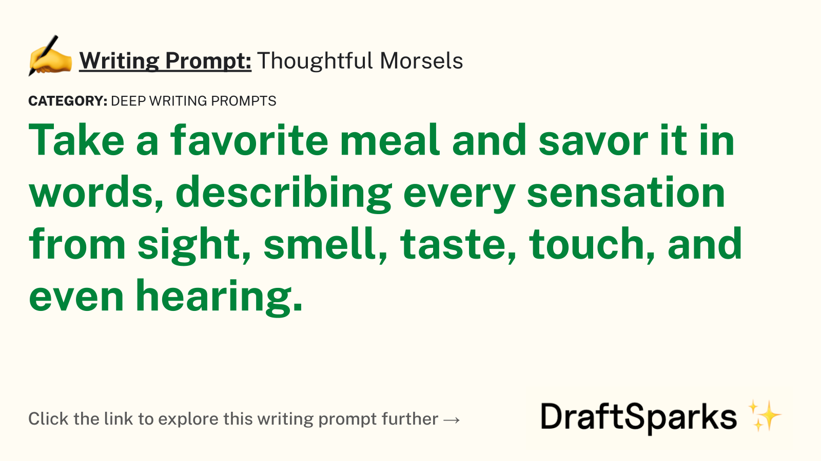 Thoughtful Morsels