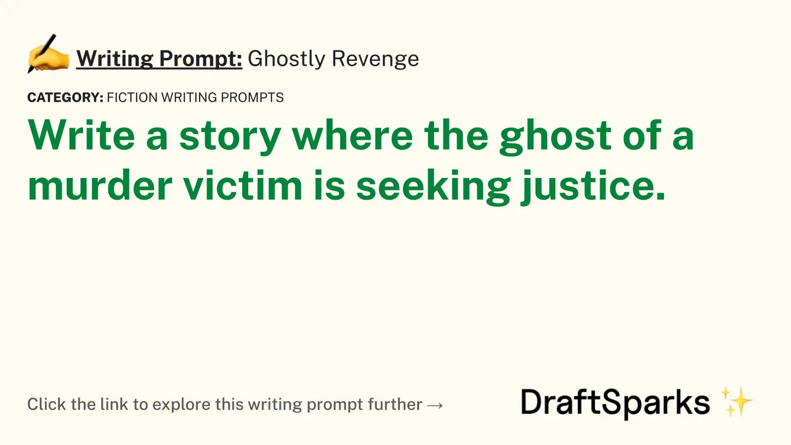 Ghostly Revenge