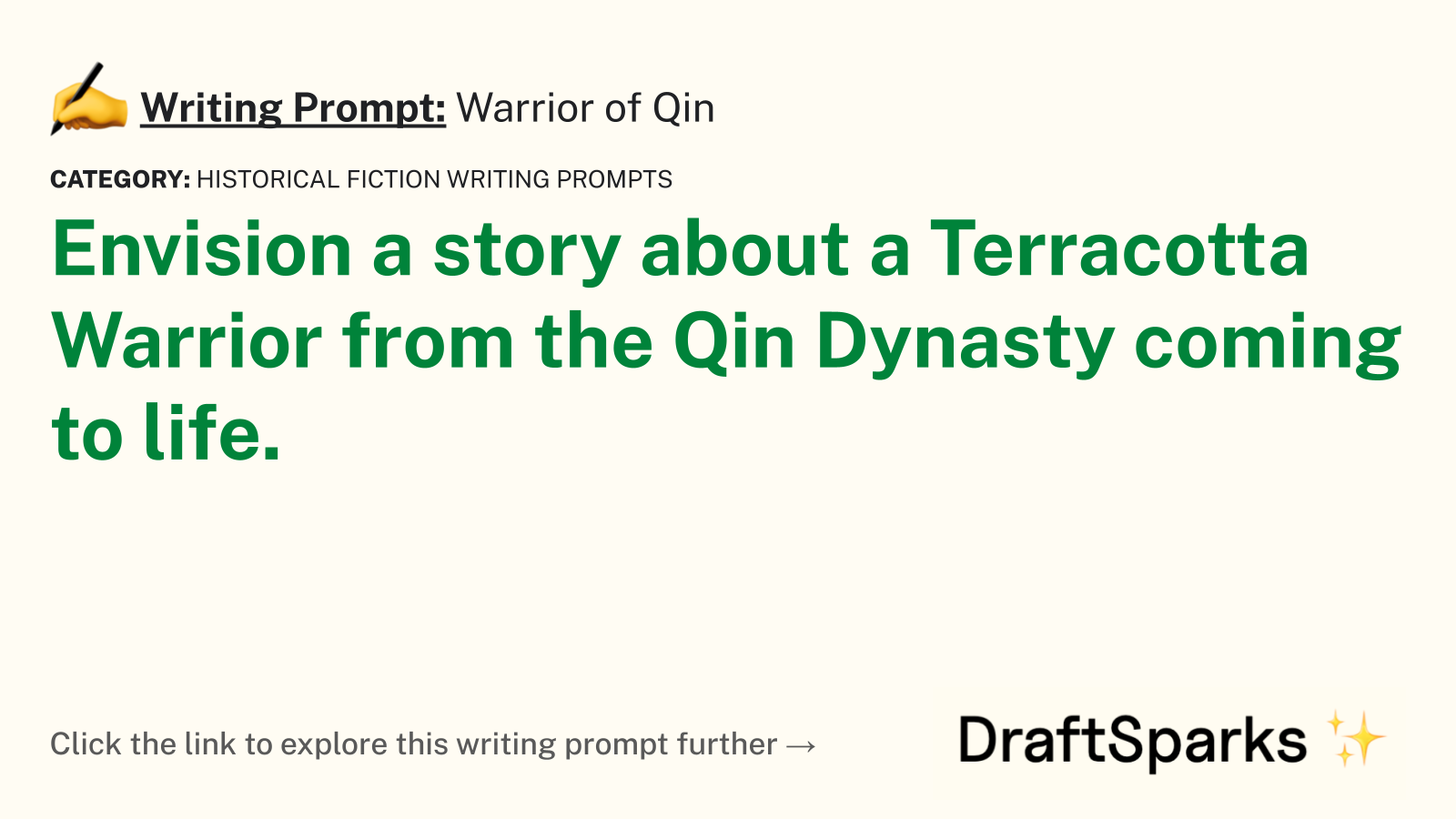 Warrior of Qin