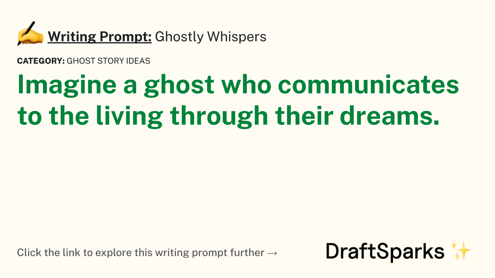 Ghostly Whispers