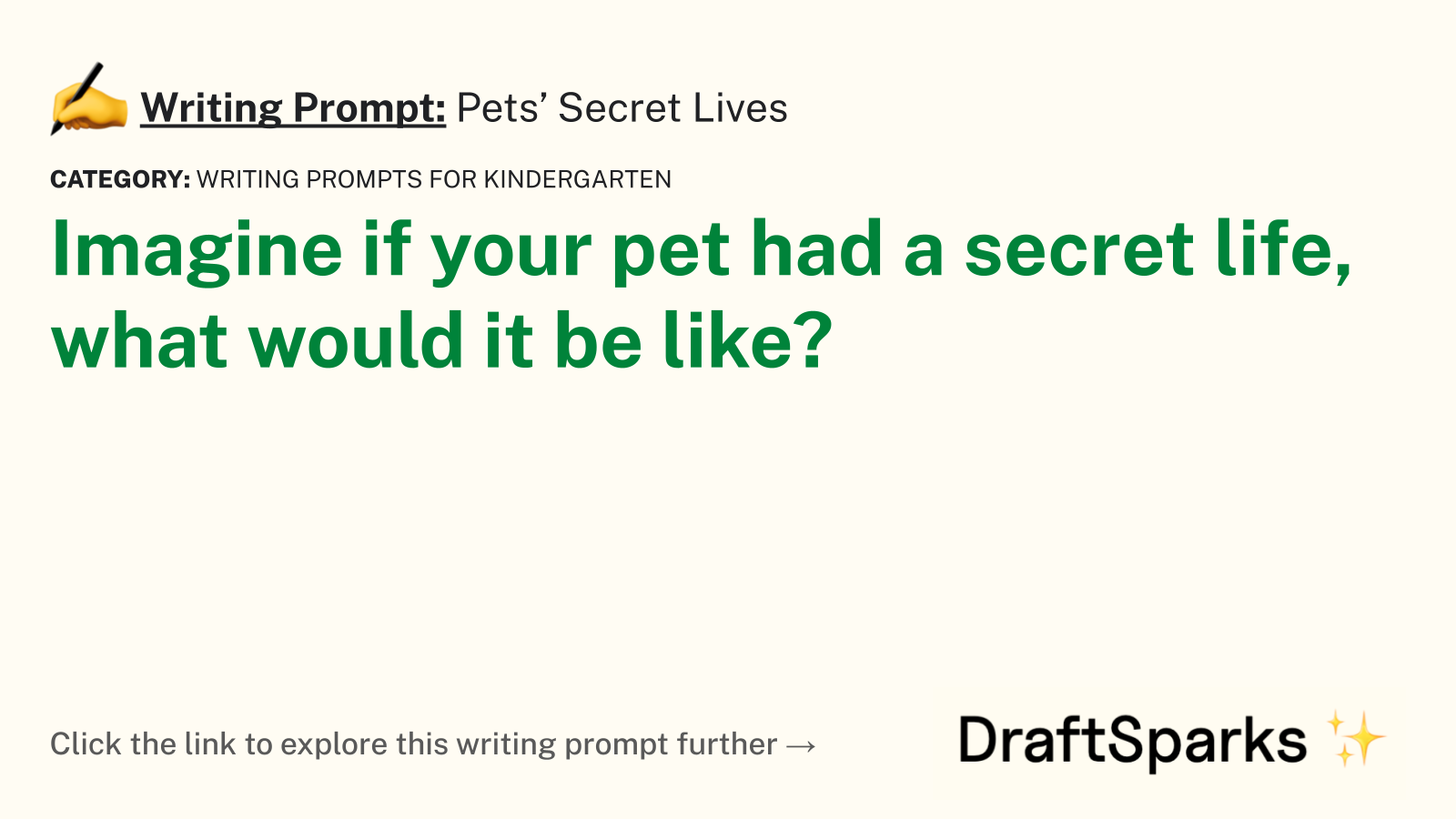 Pets’ Secret Lives
