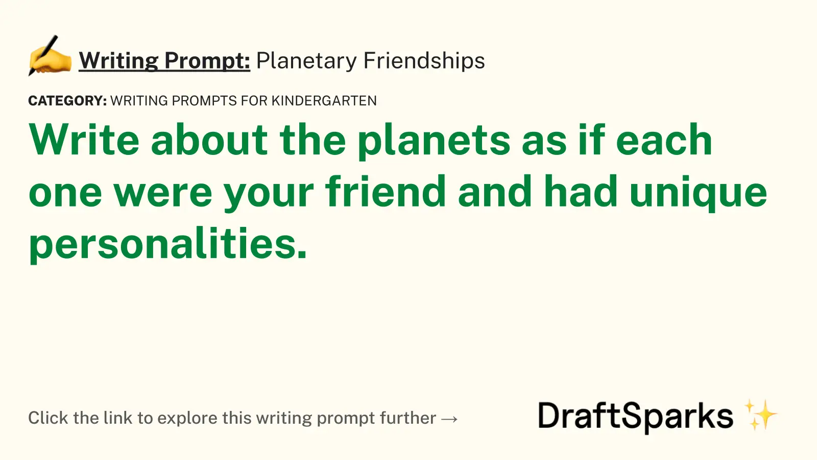 Planetary Friendships
