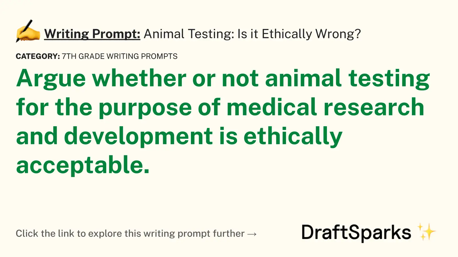 Animal Testing: Is it Ethically Wrong?
