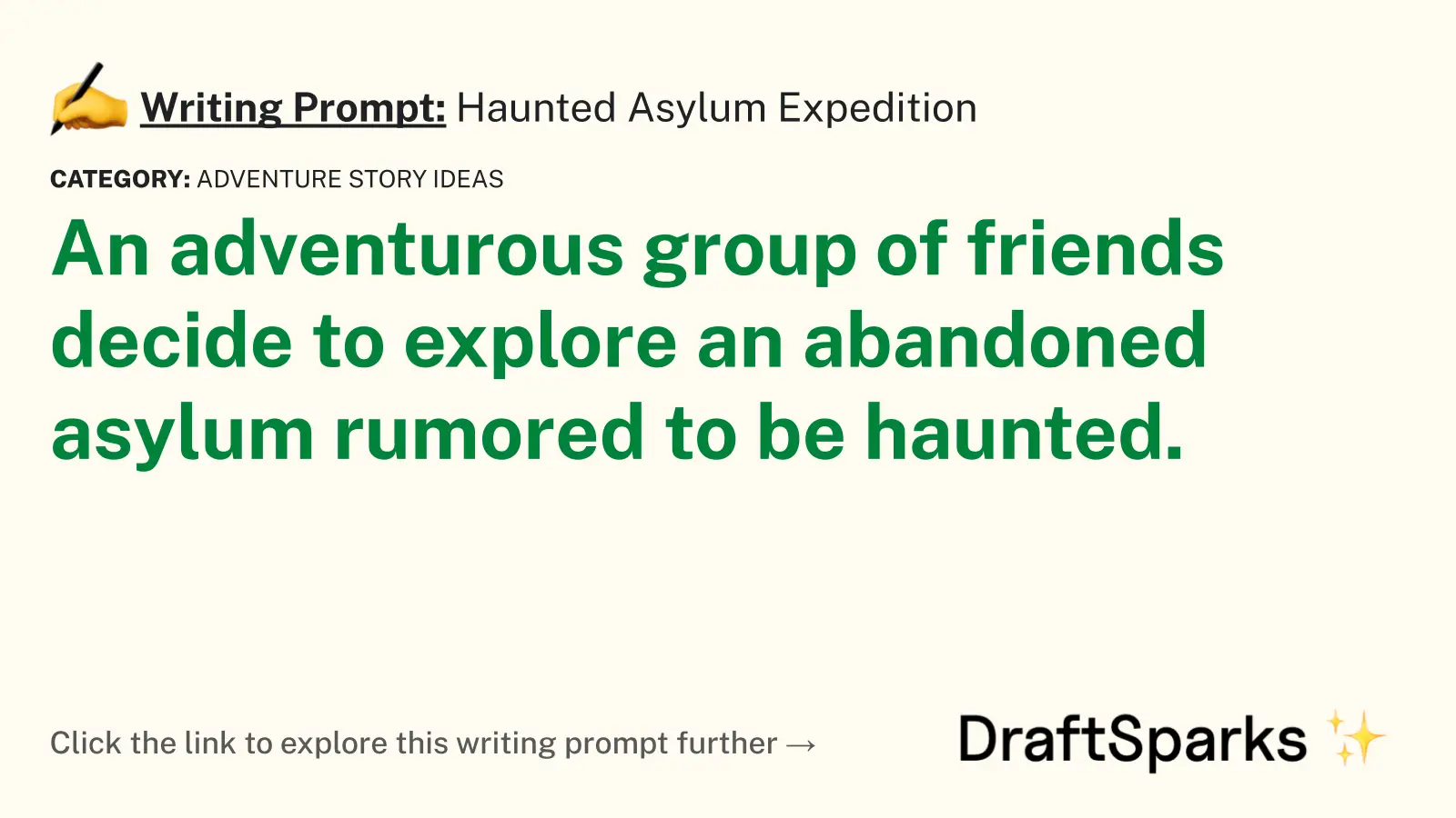Haunted Asylum Expedition