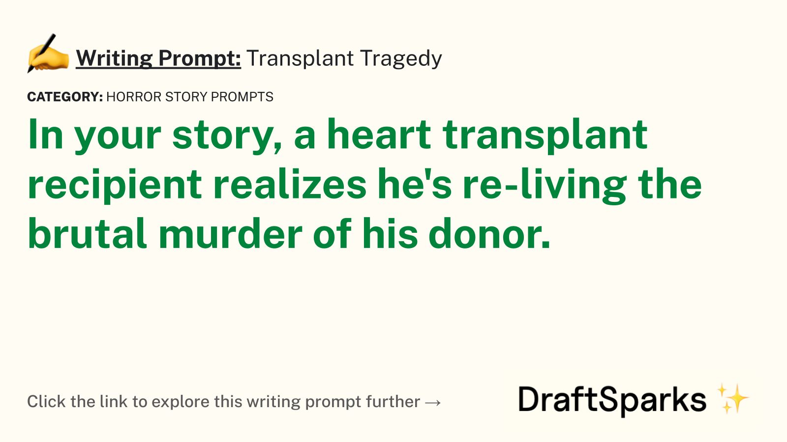 Transplant Tragedy