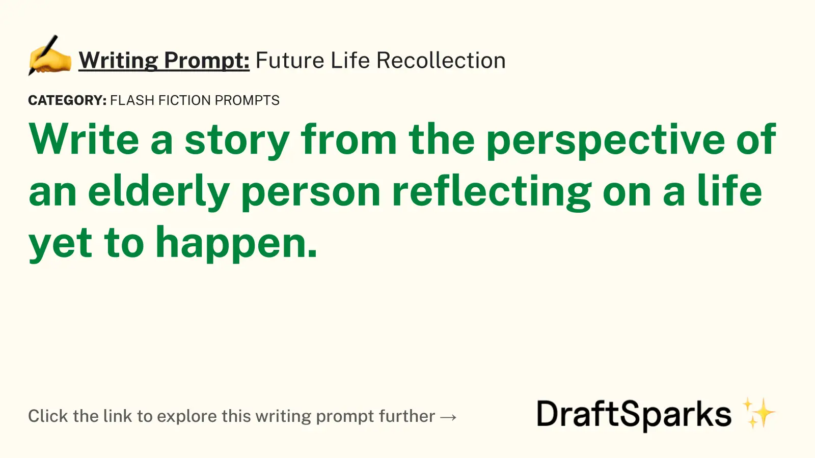 Future Life Recollection