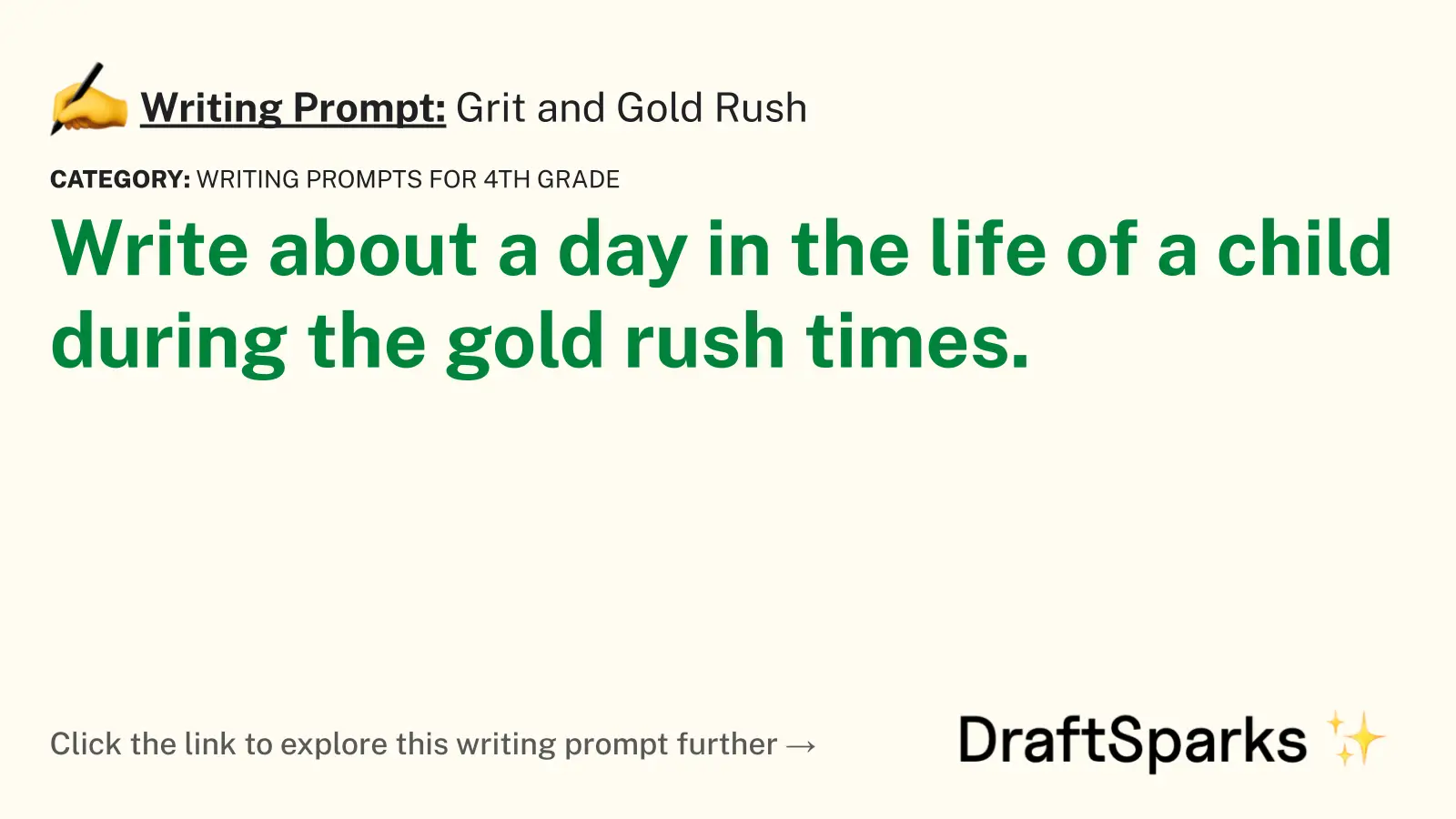 Grit and Gold Rush