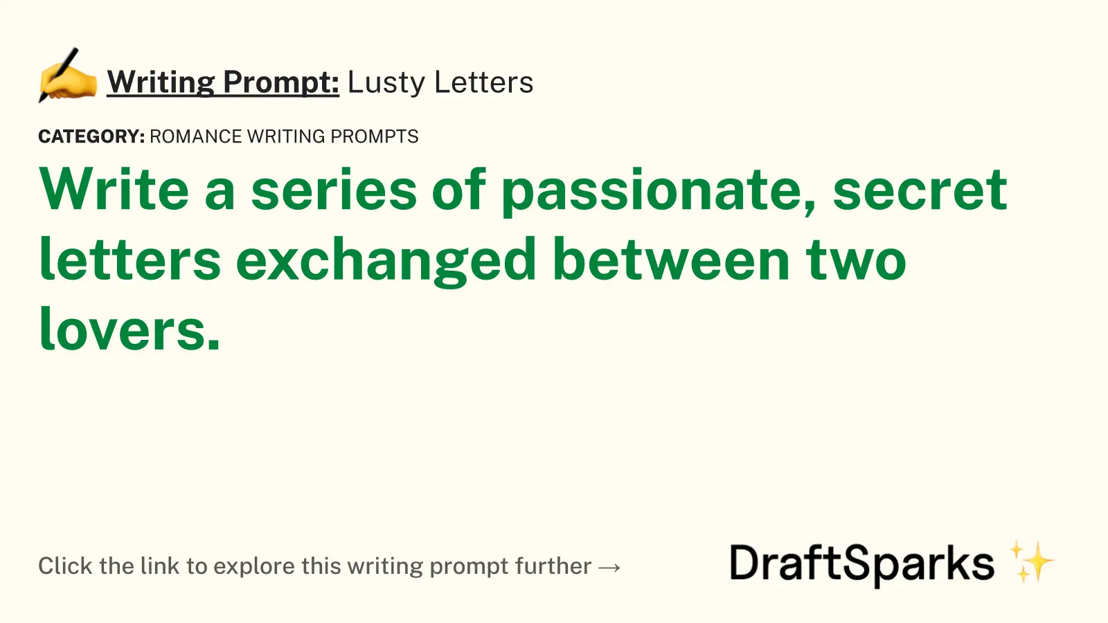 Lusty Letters