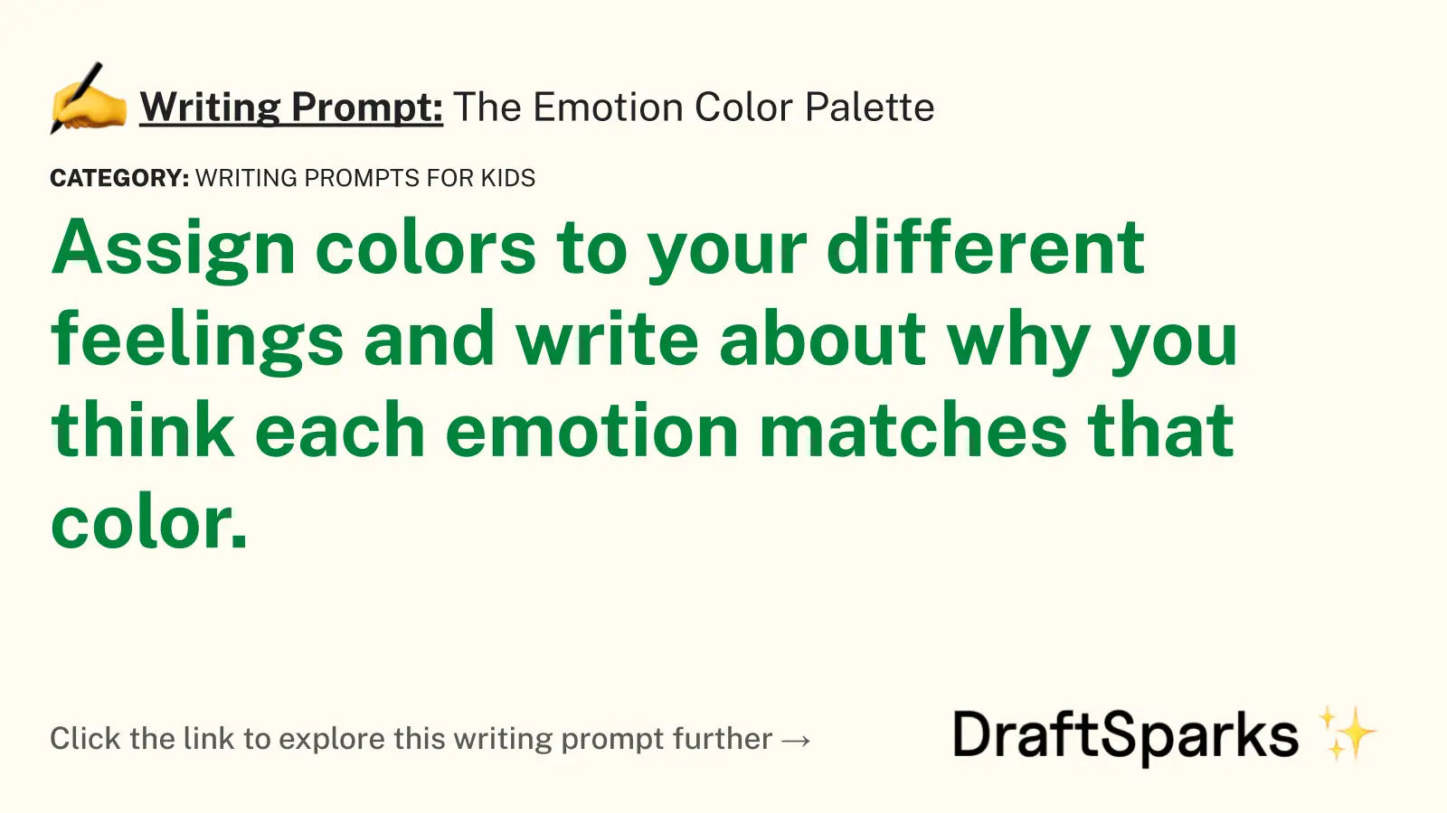 The Emotion Color Palette