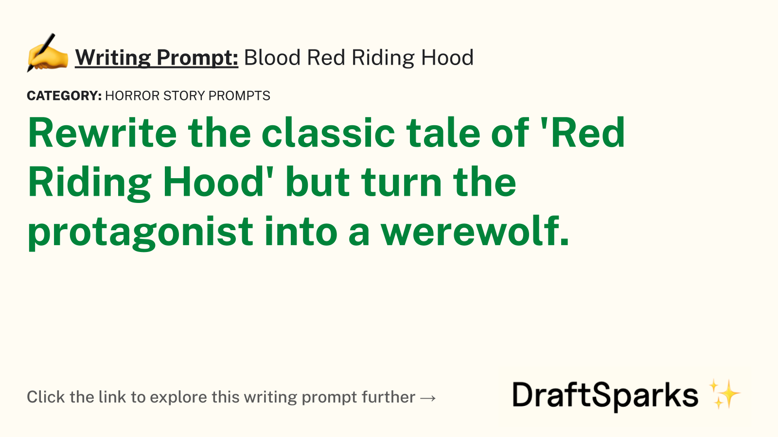 Blood Red Riding Hood