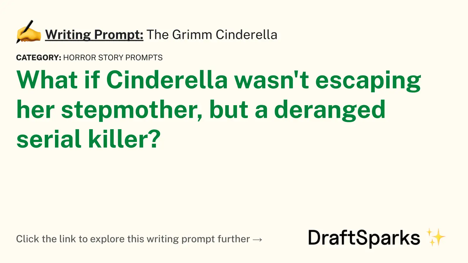 The Grimm Cinderella